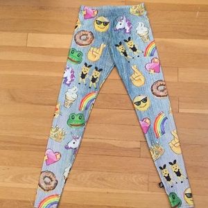 Emoji Terez Kids leggings
